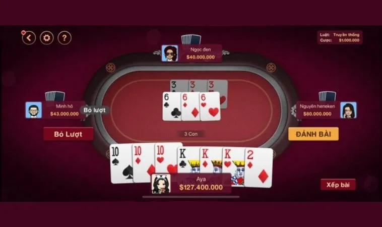 Bàn chơi Tiến Lên Miền Nam SM66