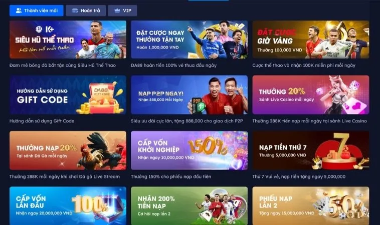 Các chương trình khuyến mãi SM66 hấp dẫn tặng người chơi