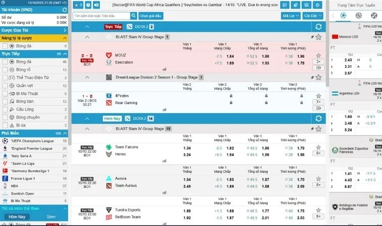 Thể Thao Điện Tử Tại SM66